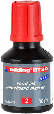 Utántöltő táblamarkerhez, EDDING "BT30", piros