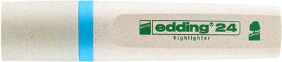 Szövegkiemelő, 2-5 mm, EDDING "24" ECOLINE, világoskék