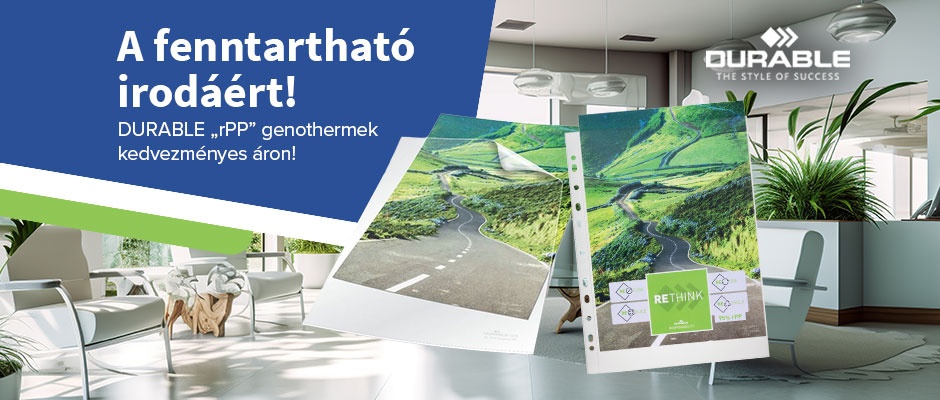 A fenntartható irodáért!